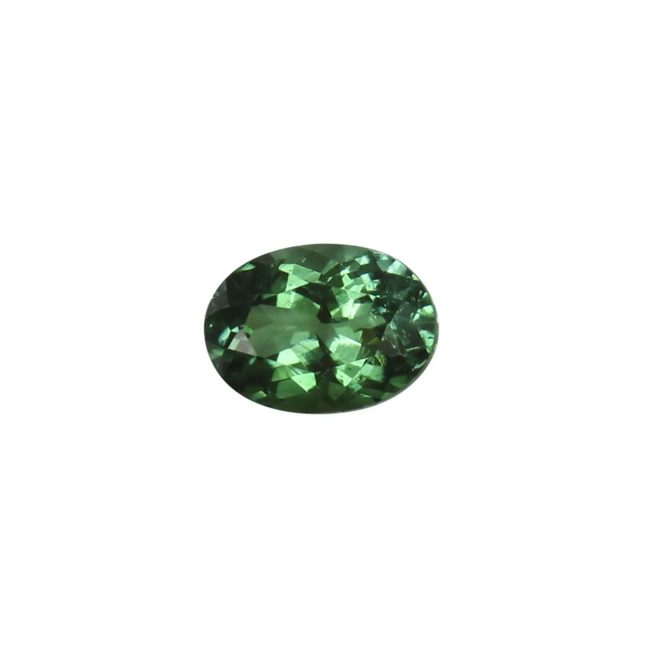 7x5.1mm Oval Medium Blue-Green Tourmaline