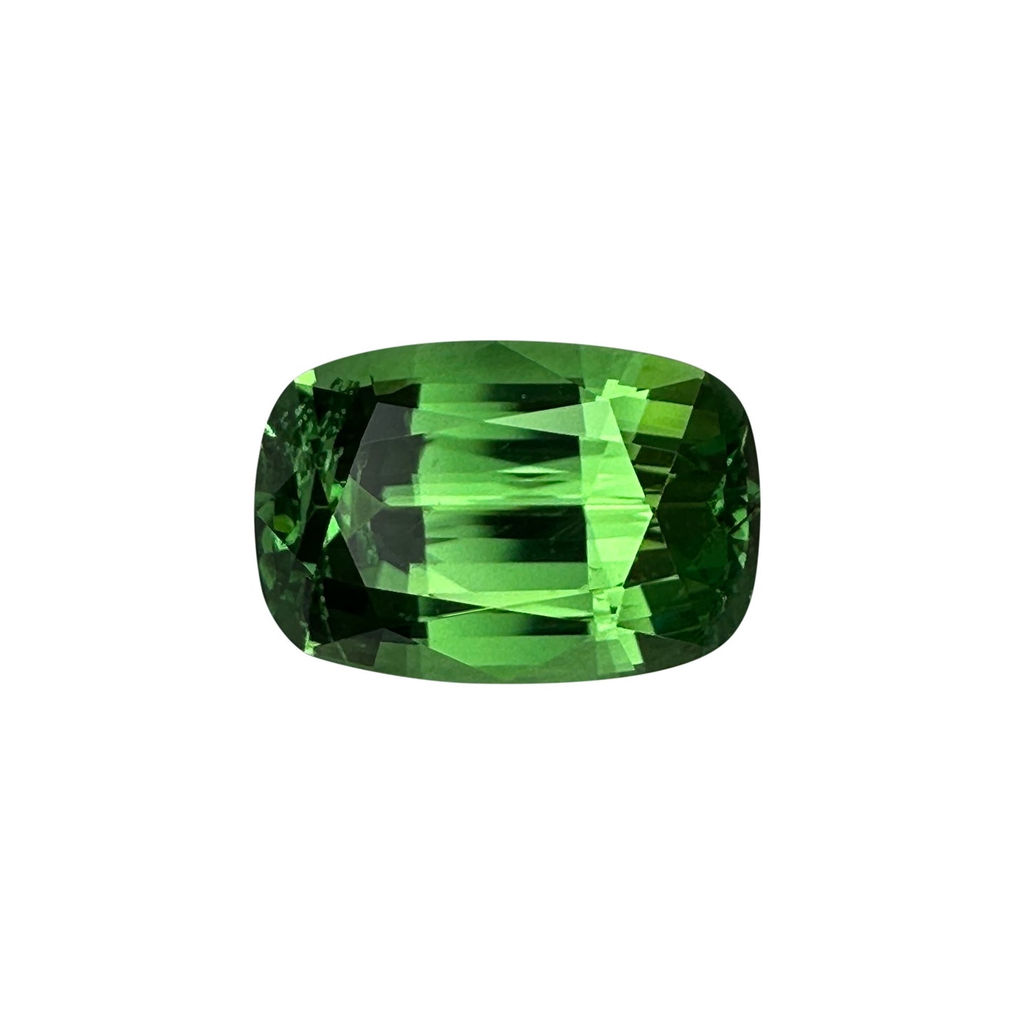 3.13ct Cushion Bright Green Tsavorite