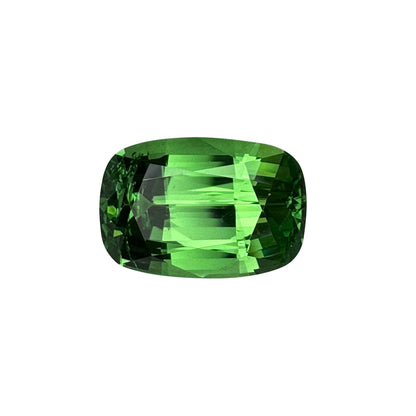 3.13ct Cushion Bright Green Tsavorite