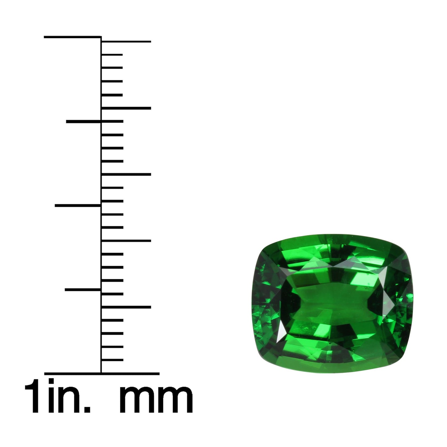 5.16ct Cushion Chrome Tourmaline