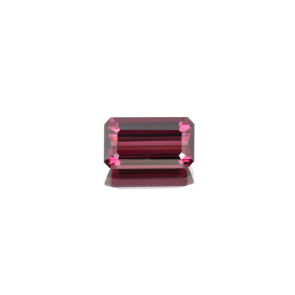 15.53ct Emerald Cut Open Burgundy Rhodolite