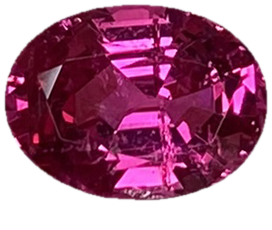 2.01ct Oval Hot Pink Spinel