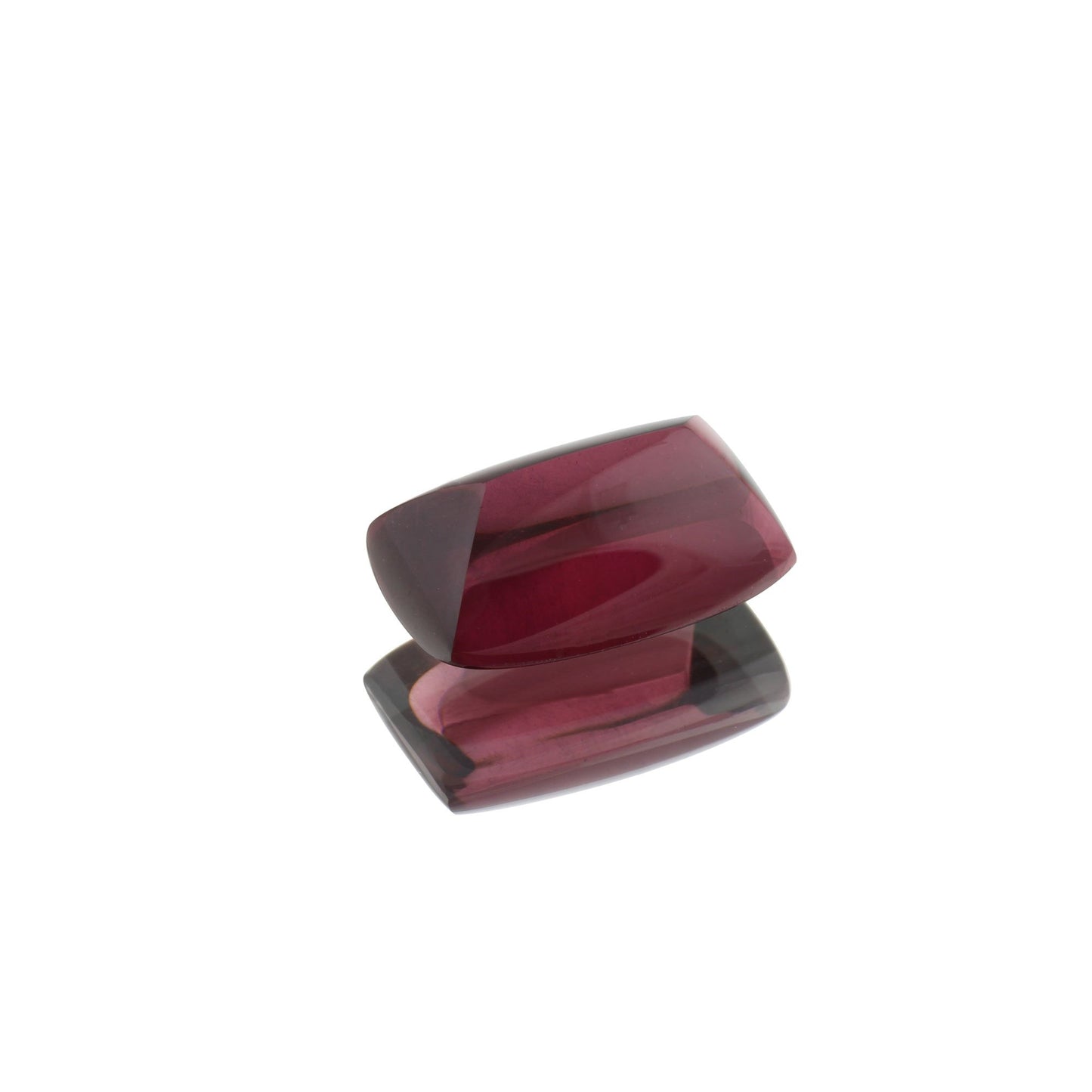 6.21ct Sugarloaf Cab Open Burgundy Rhodolite