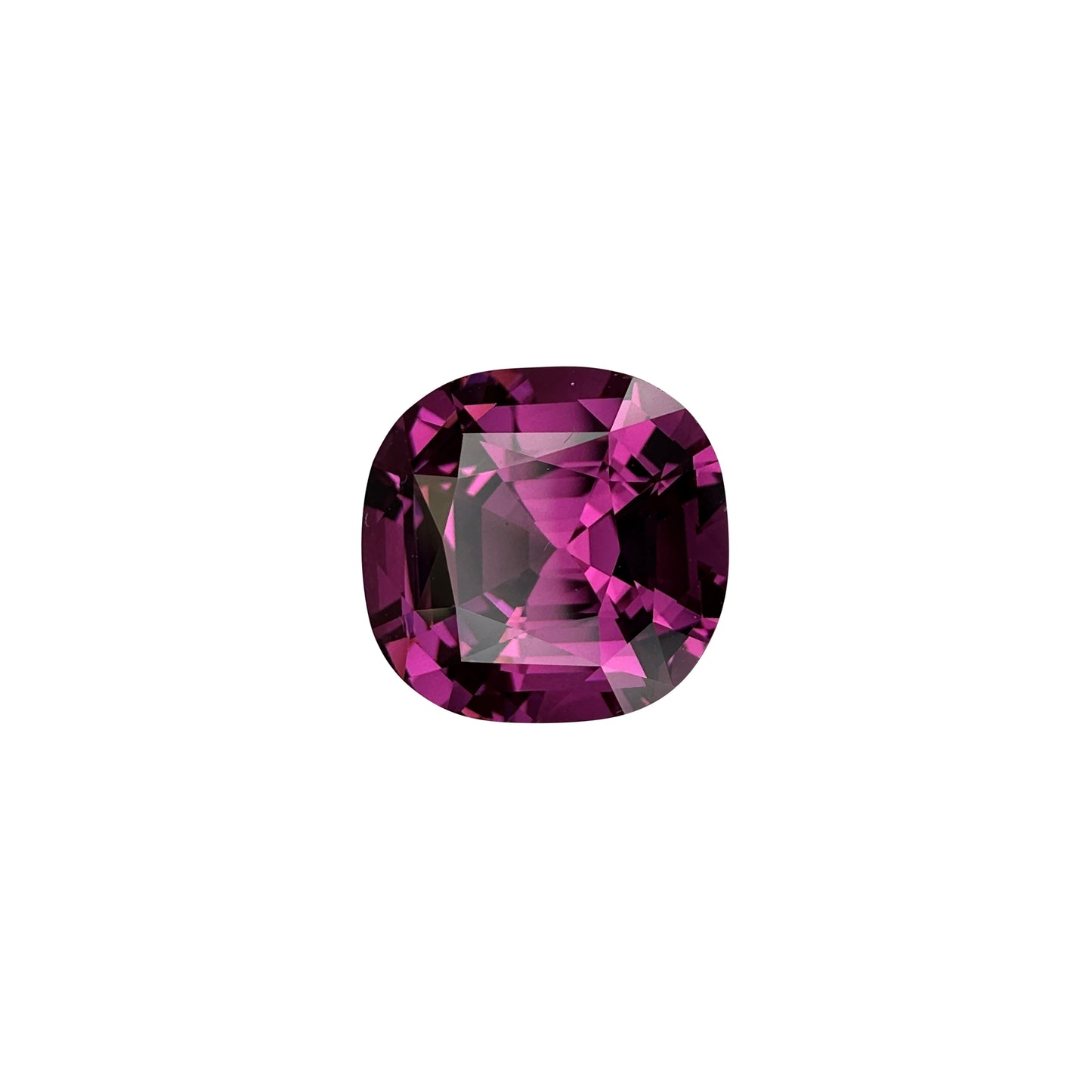 6.11ct Cushion Medium Pink Rhodolite