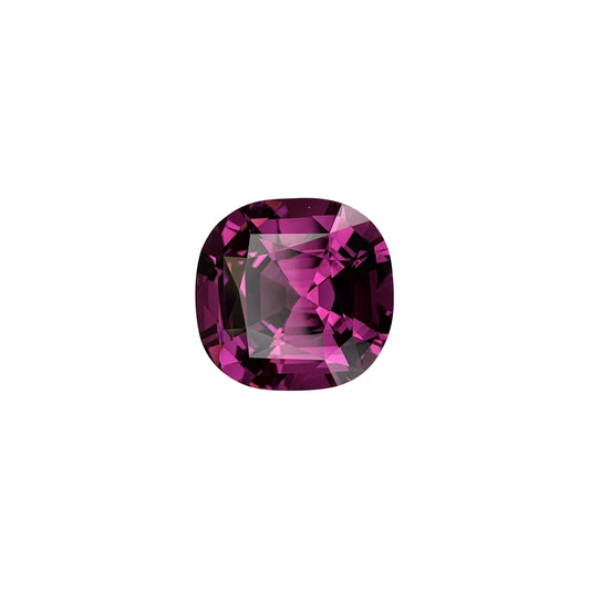 6.11ct Cushion Medium Pink Rhodolite