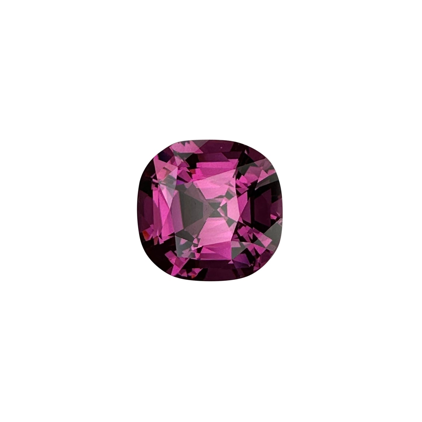 6.11ct Cushion Medium Pink Rhodolite