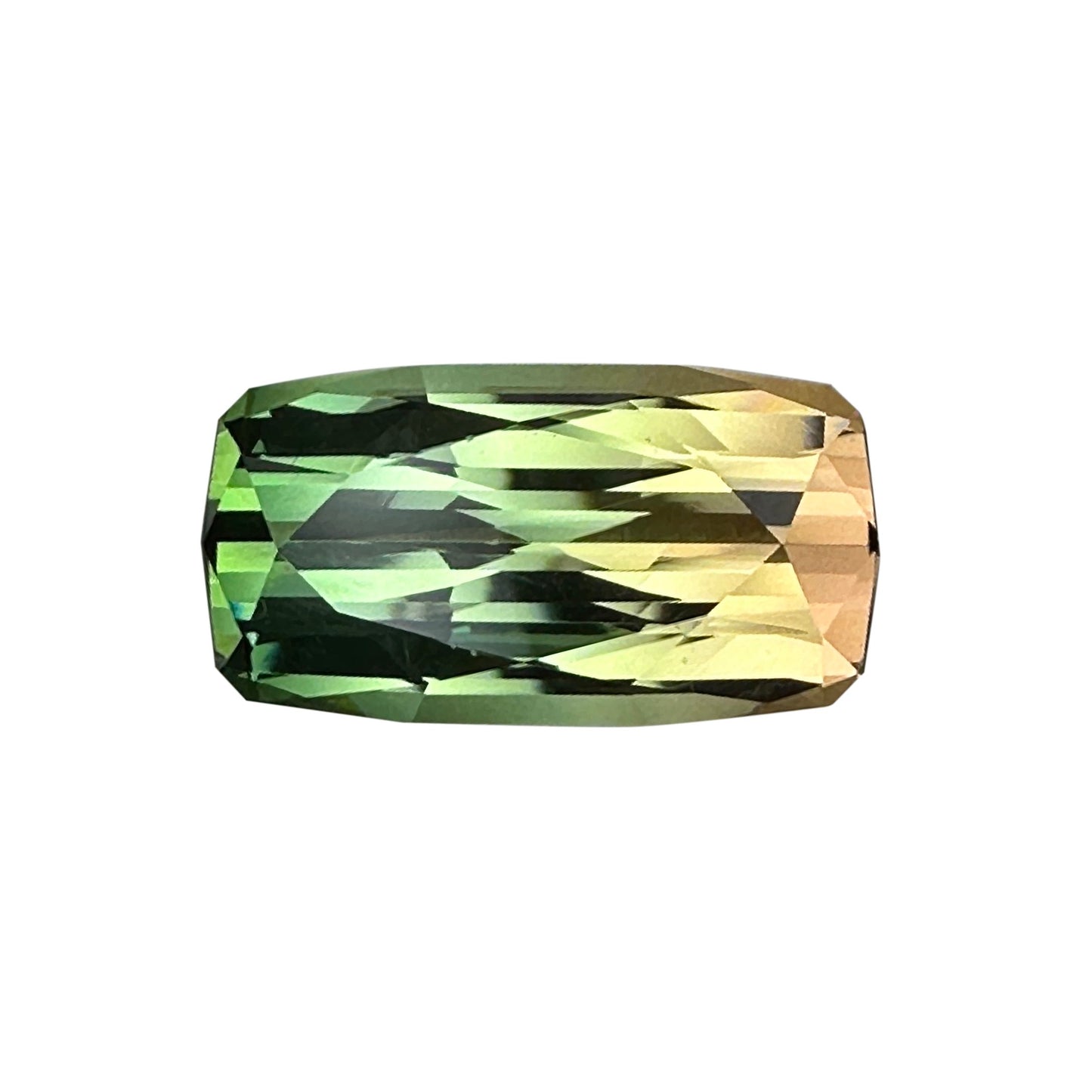 15.19ct Cushion Bi-Color Tourmaline