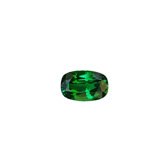 1.65ct Cushion Deep Minty Green Tsavorite