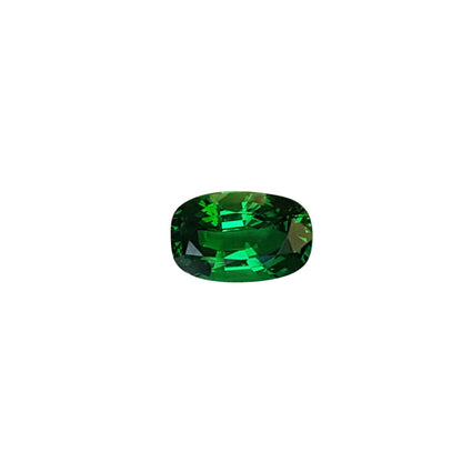 1.65ct Cushion Deep Minty Green Tsavorite