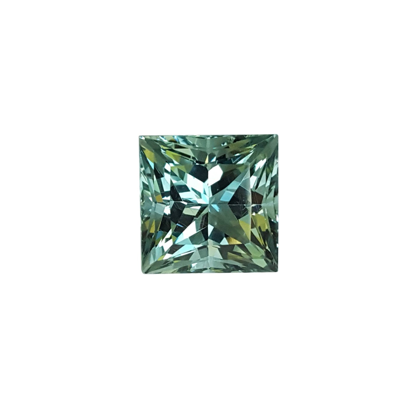 15.52ct Princess Cut Seafoam Beryl