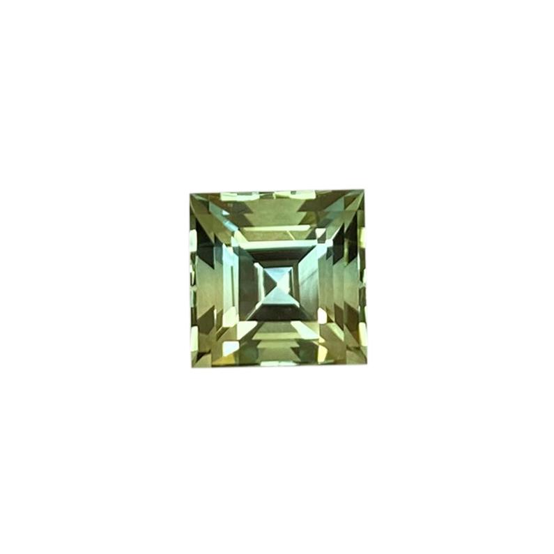 9mm Square Bi-Color Tourmaline