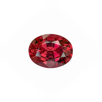 5.76ct Oval Deep Pink Malaya Garnet