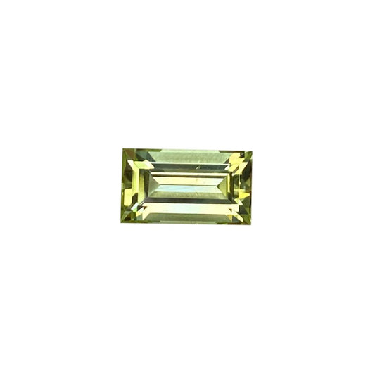 8.4ct Baguette Mint Green Tourmaline
