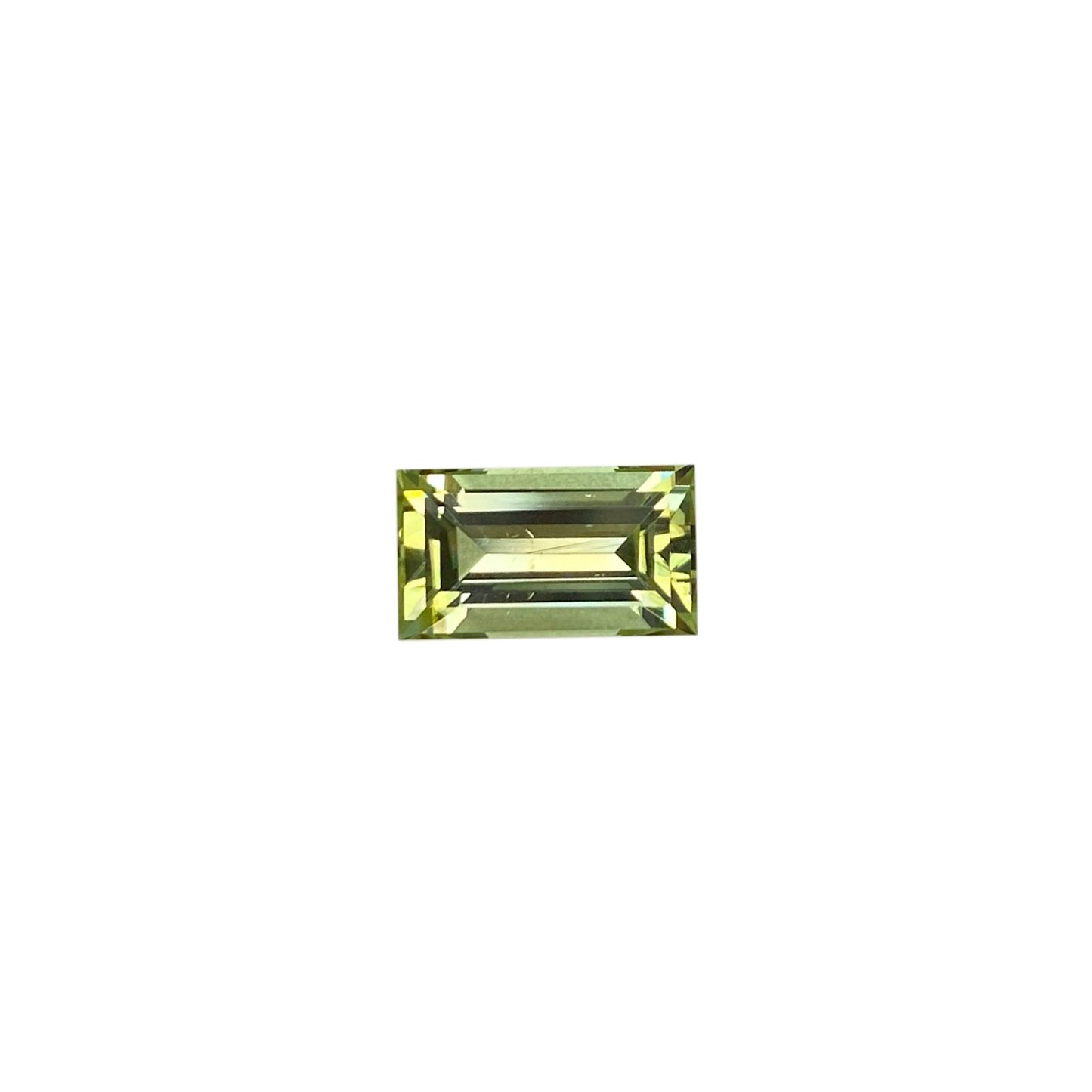 8.4ct Baguette Mint Green Tourmaline