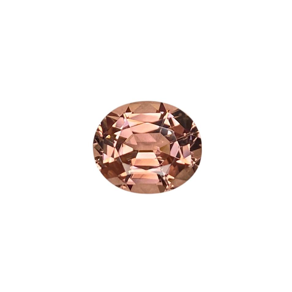 5.42ct Oval Light Pink Tourmaline