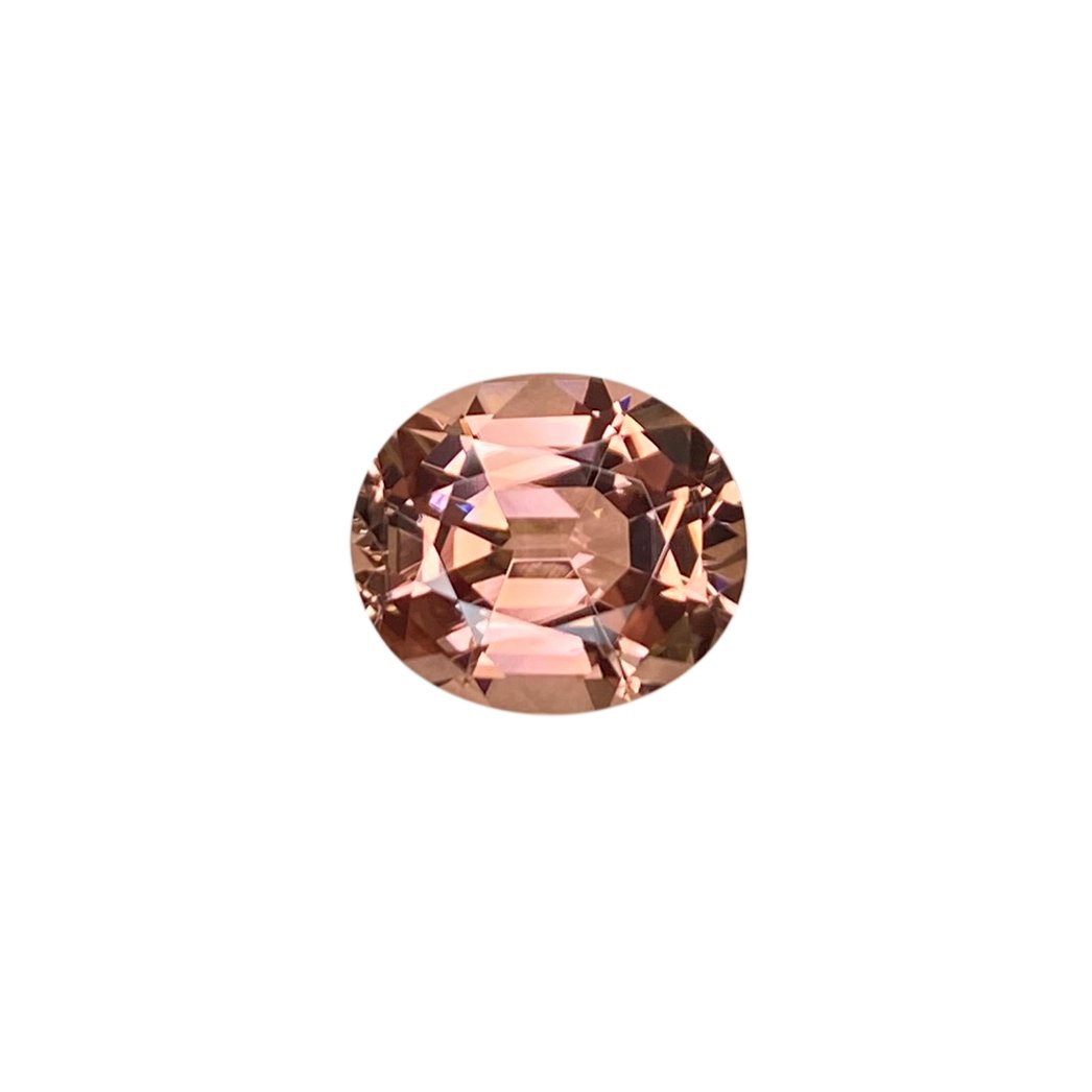 5.42ct Oval Light Pink Tourmaline