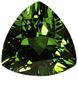 10mm Trillion Mint Green Tourmaline