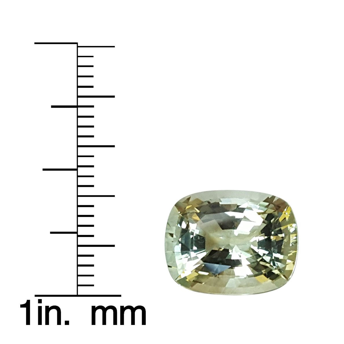5.95ct Cushion A Color Aquamarine