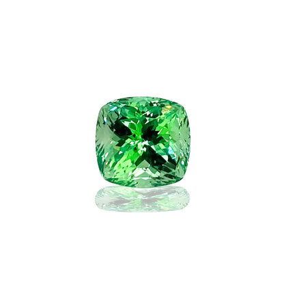 8.51ct Cushion Mint Garnet
