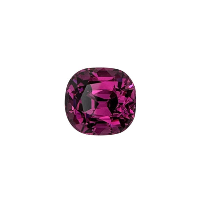 8.1ct Cushion Medium Pink Rhodolite