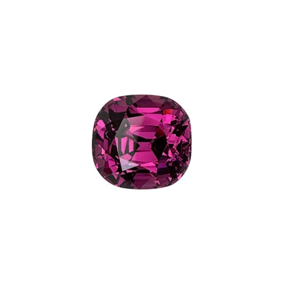 8.1ct Cushion Medium Pink Rhodolite