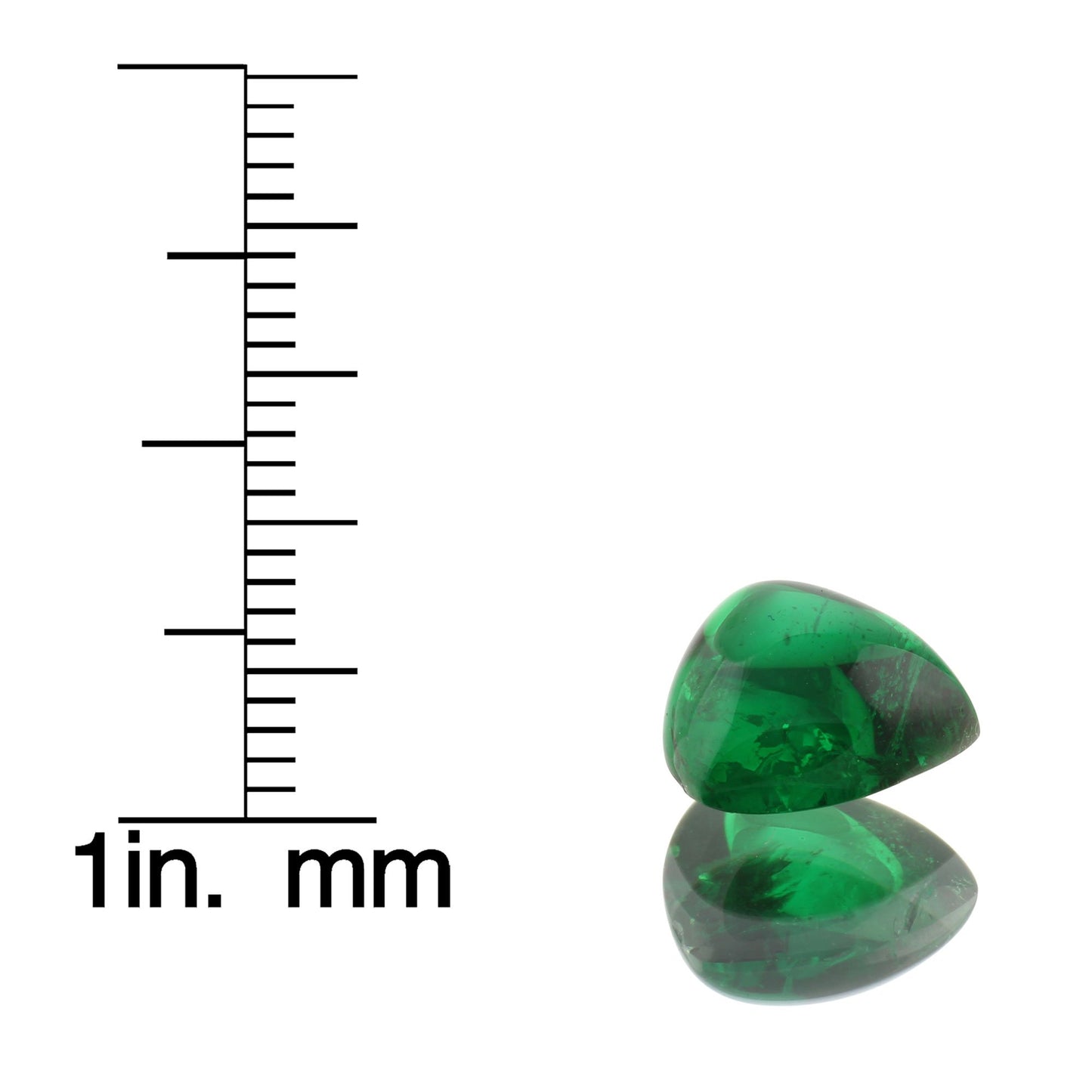 2.43ct Trillion Cab Fine Intense Green Tsavorite