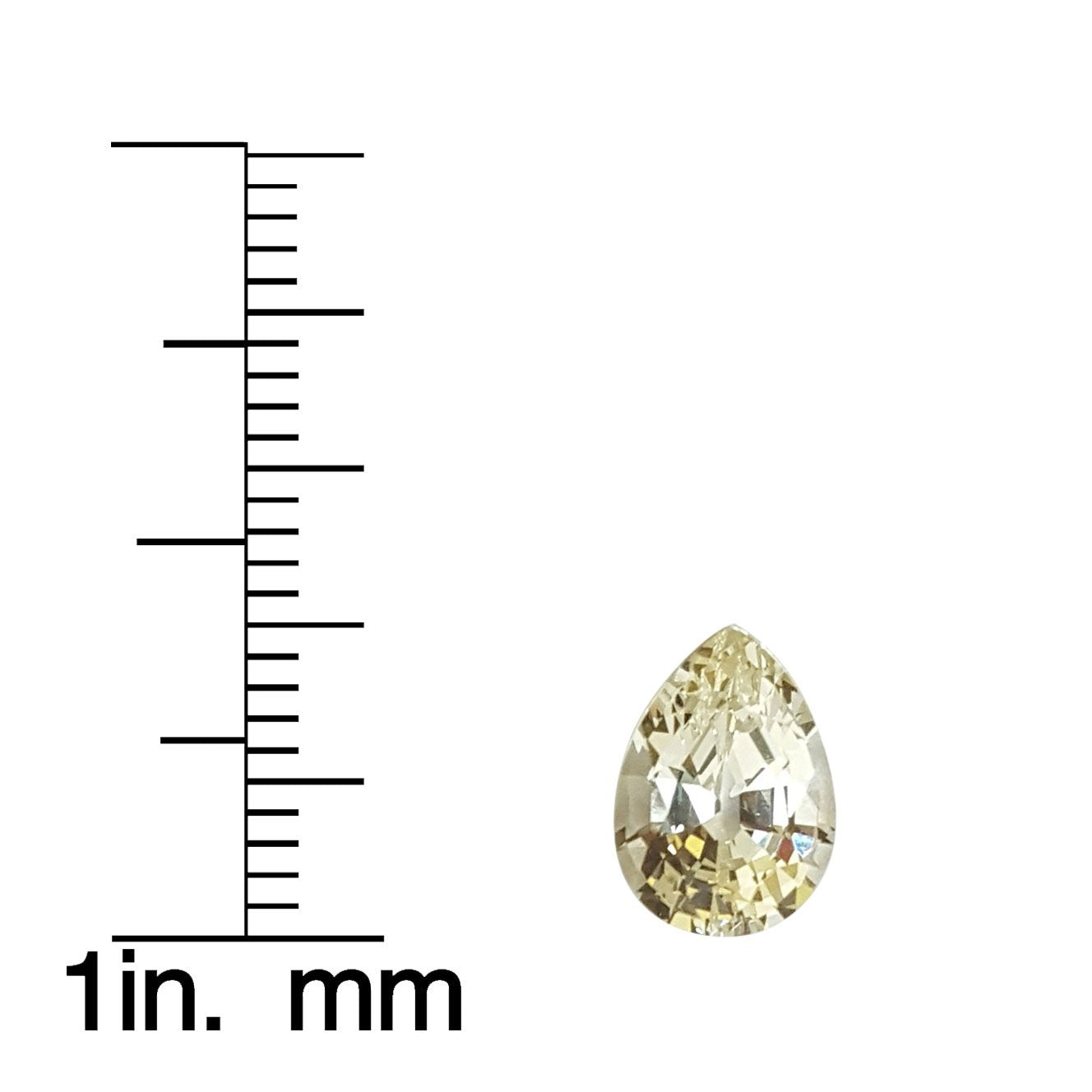 2.22ct Pear Shape Grossular Garnet