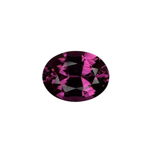 5.14ct Oval Medium Pink Rhodolite