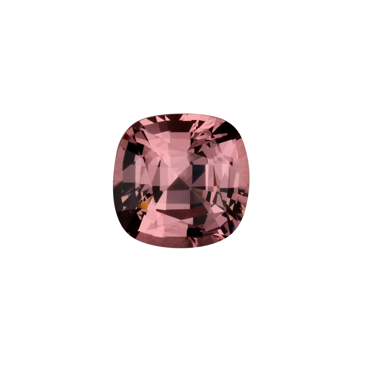 9.3mm Cushion Light Peach Malaya Garnet