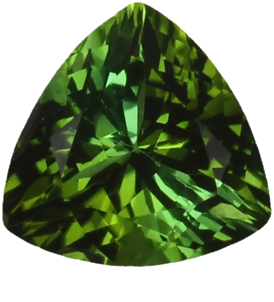 7mm Trillion Mint Green Tourmaline