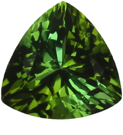7mm Trillion Mint Green Tourmaline