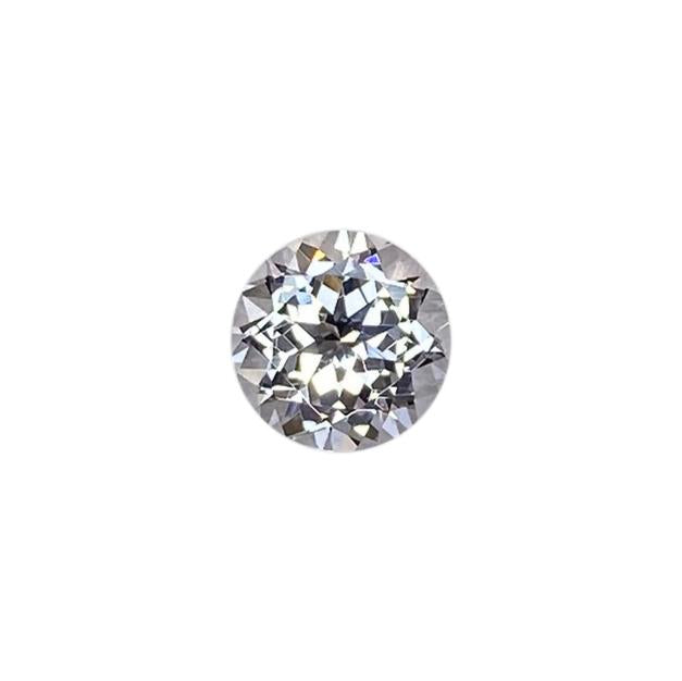 6.3mm Round Light Grey Spinel