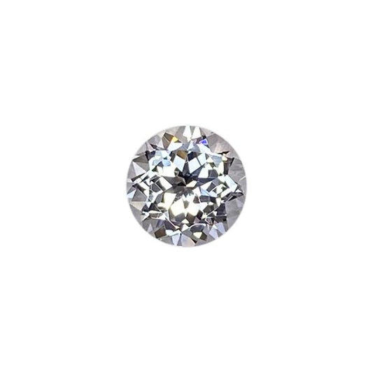 6.3mm Round Light Grey Spinel
