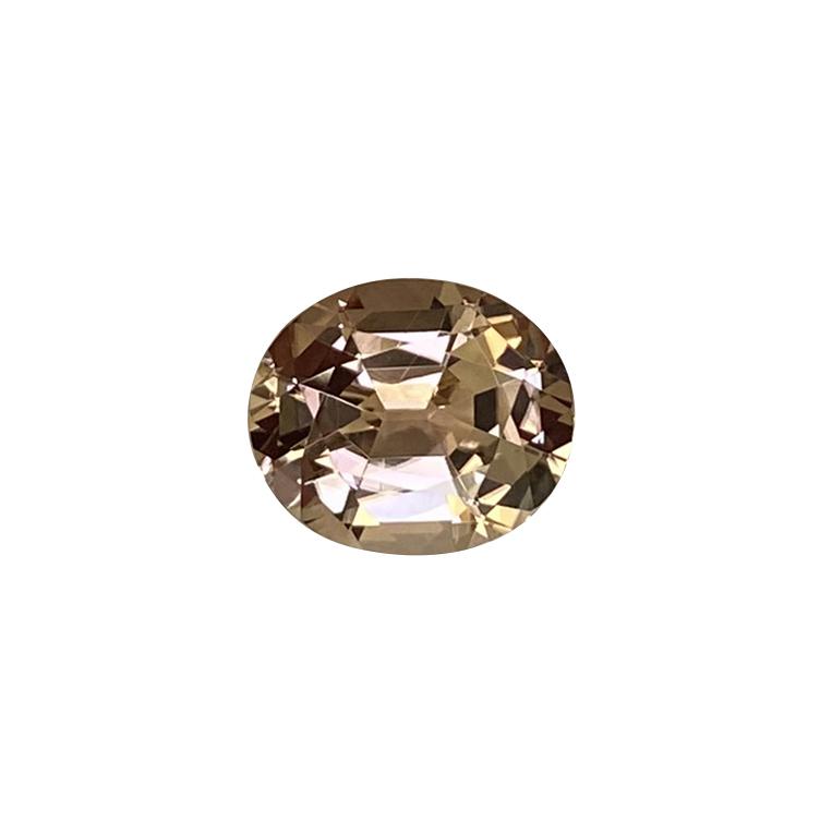6.67ct Oval Light Pink Tourmaline