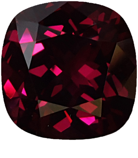 12.02ct Cushion AAA Color Rhodolite