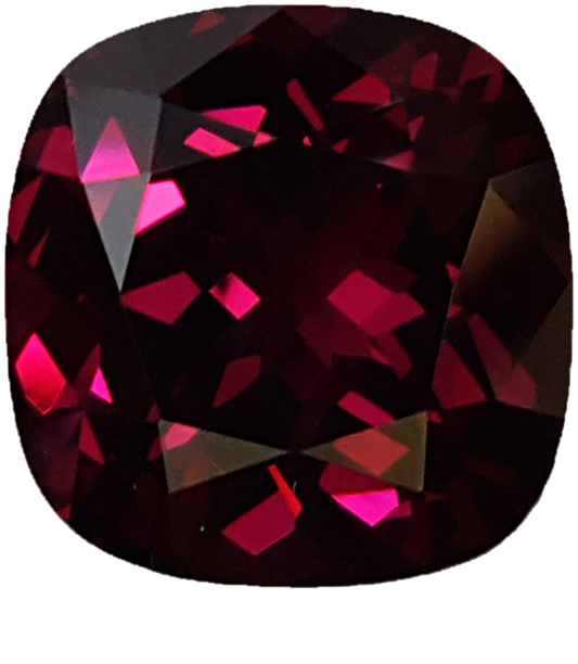 12.02ct Cushion AAA Color Rhodolite
