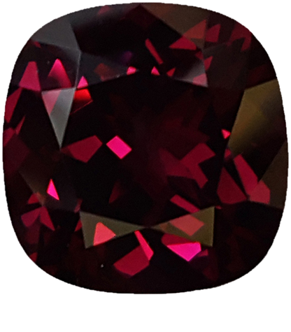 12.02ct Cushion AAA Color Rhodolite