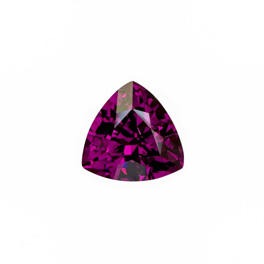 9.91ct Trillion Open Burgundy Rhodolite