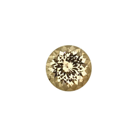 9.7mm Round Peach Tourmaline