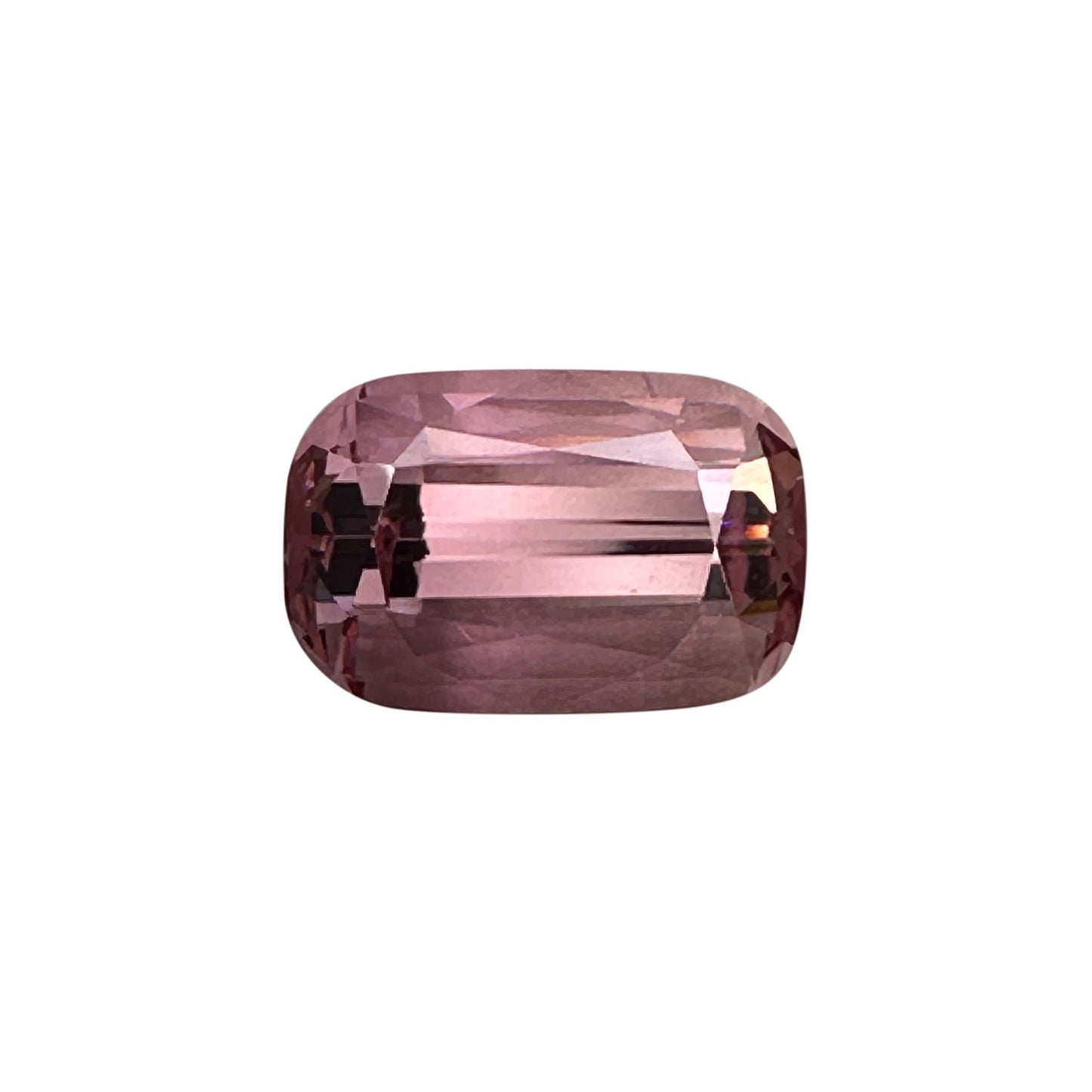 5.8ct Cushion Light Pink Malaya Garnet