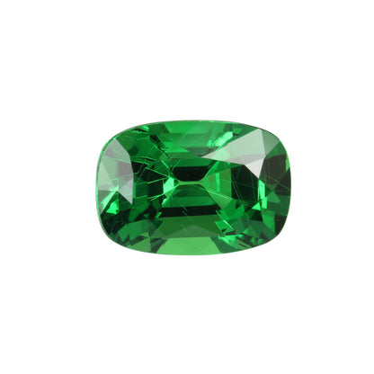 10.22ct Cushion Fine Intense Green Tsavorite Set