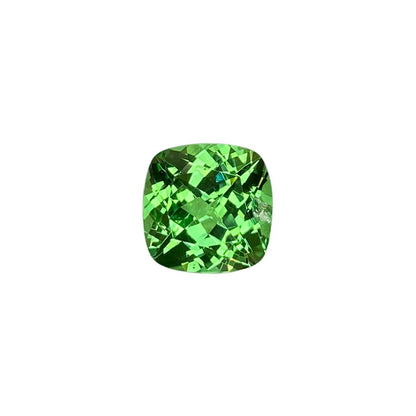 3.92ct Cushion Fine Mint Green Tsavorite