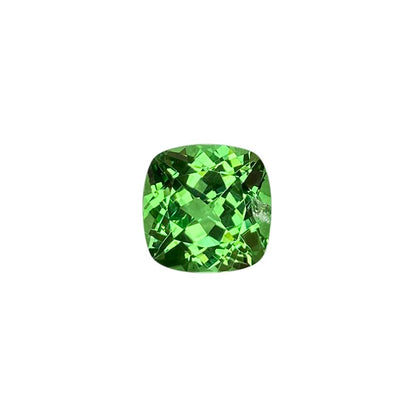 3.92ct Cushion Fine Mint Green Tsavorite