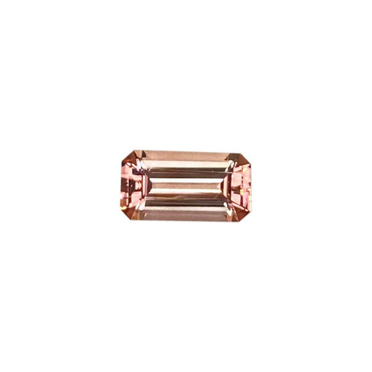 2.42ct Emerald Cut Light Pink Tourmaline