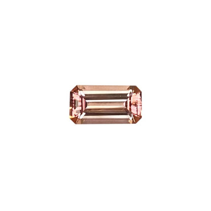 2.42ct Emerald Cut Light Pink Tourmaline