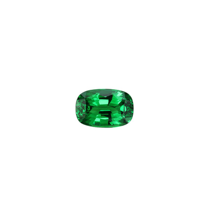 2.54ct Cushion Gem Quality - Fine Intense Green Tsavorite