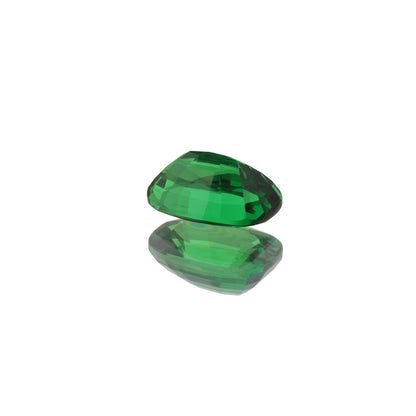 2.54ct Cushion Gem Quality - Fine Intense Green Tsavorite