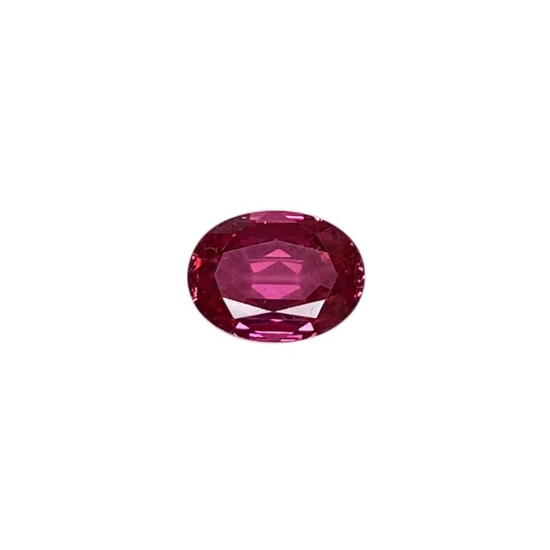 1.56ct Oval Hot Pink Spinel