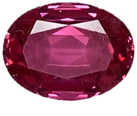 1.56ct Oval Hot Pink Spinel