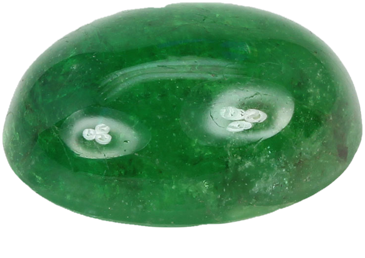 9.95ct Oval Cab Bright Green Tsavorite